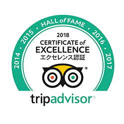 TripAdvisor エクセレンス認証