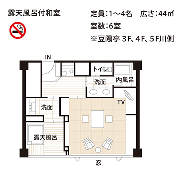 檜タイプ平面図